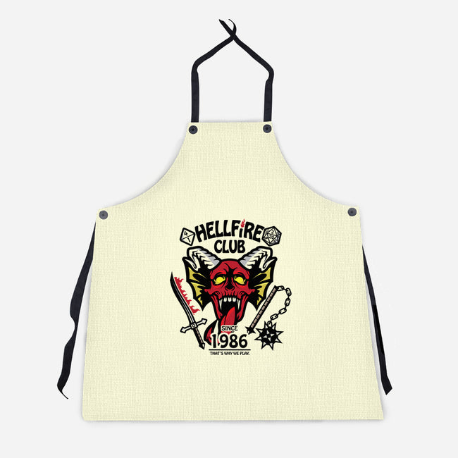Hellfire-unisex kitchen apron-jrberger