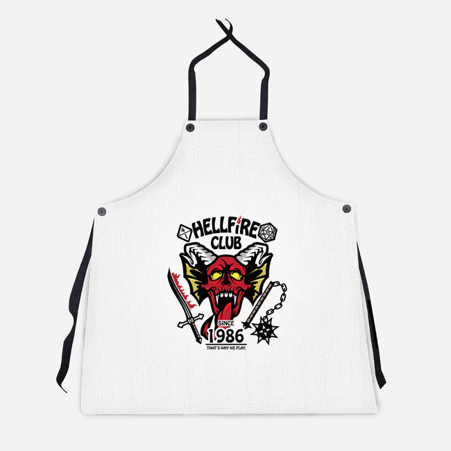 Hellfire-unisex kitchen apron-jrberger