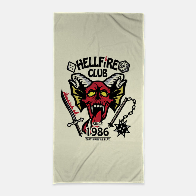 Hellfire-none beach towel-jrberger