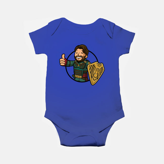 Vault Soldier Boy-baby basic onesie-Boggs Nicolas