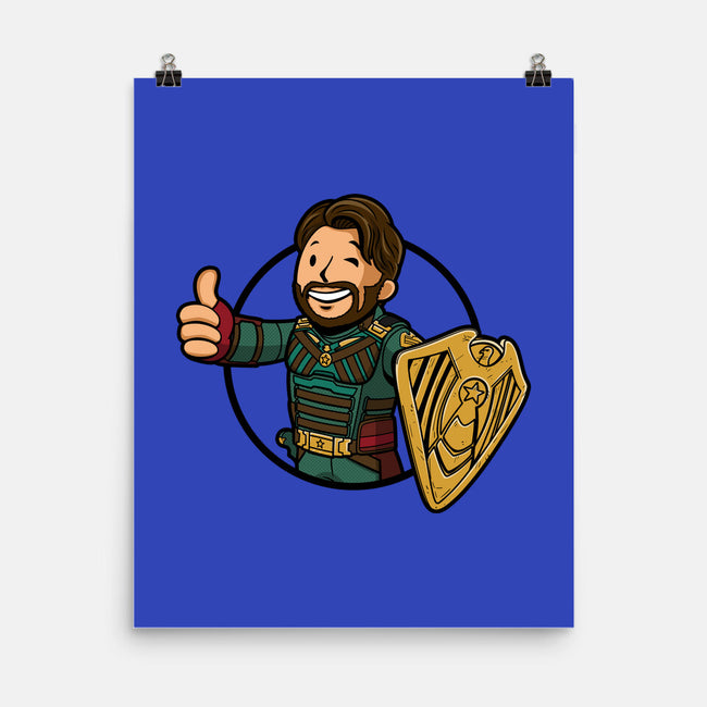 Vault Soldier Boy-none matte poster-Boggs Nicolas