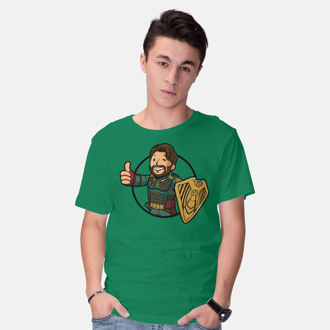 Vault Soldier Boy-mens basic tee-Boggs Nicolas