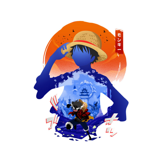 Pirate King Wano-womens basic tee-bellahoang