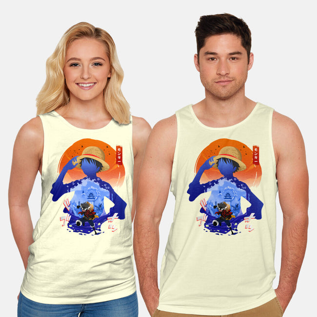 Pirate King Wano-unisex basic tank-bellahoang