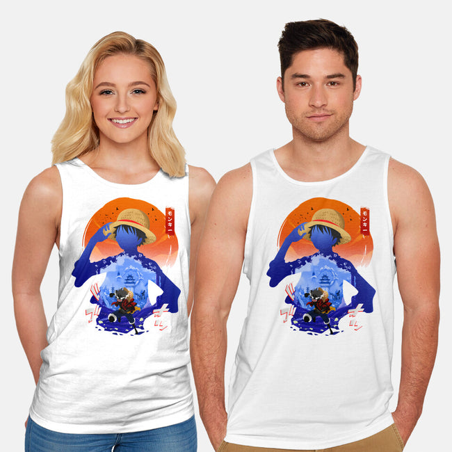 Pirate King Wano-unisex basic tank-bellahoang