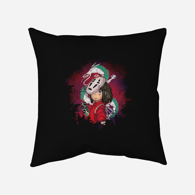 Spirited-none removable cover throw pillow-turborat14