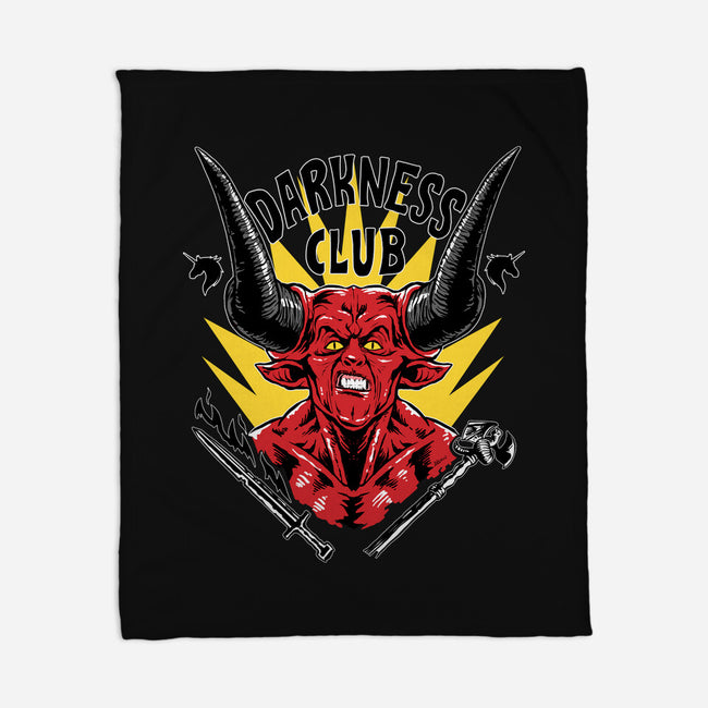 Darkness Club-none fleece blanket-Andriu