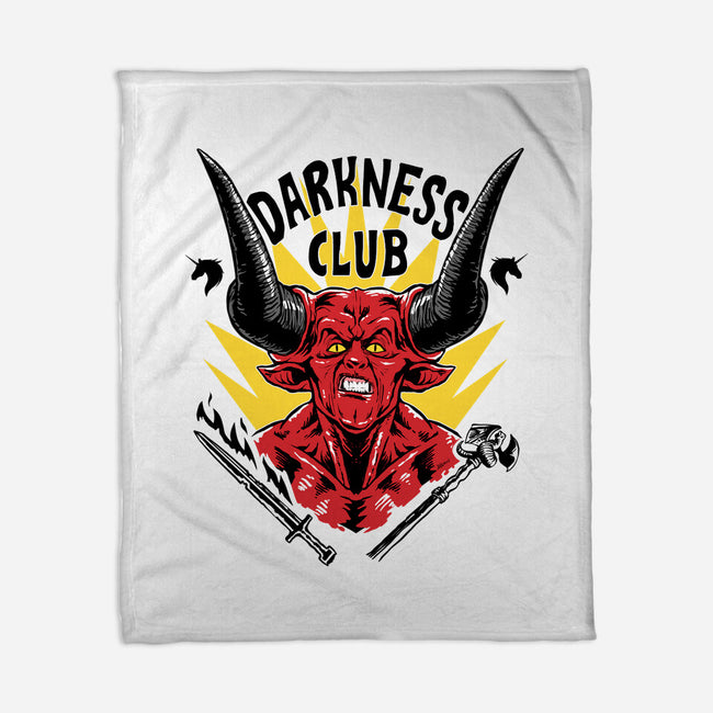 Darkness Club-none fleece blanket-Andriu