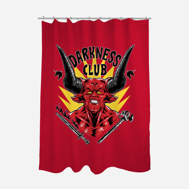 Darkness Club-none polyester shower curtain-Andriu