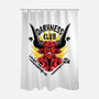 Darkness Club-none polyester shower curtain-Andriu