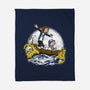 Eddie and Dustin-none fleece blanket-paulagarcia