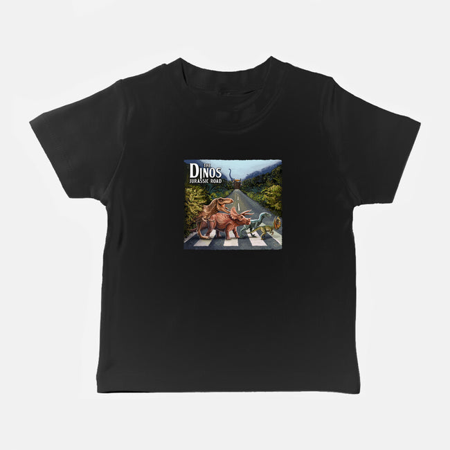 Jurassic Road-baby basic tee-daobiwan