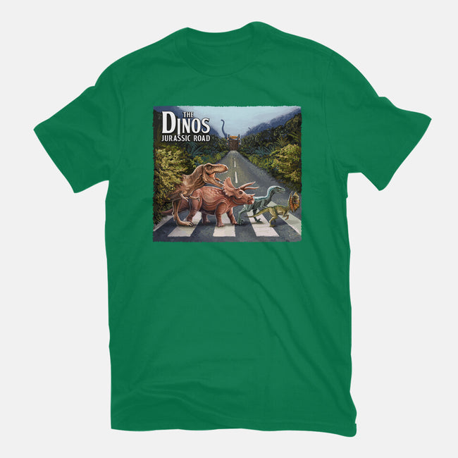 Jurassic Road-mens basic tee-daobiwan