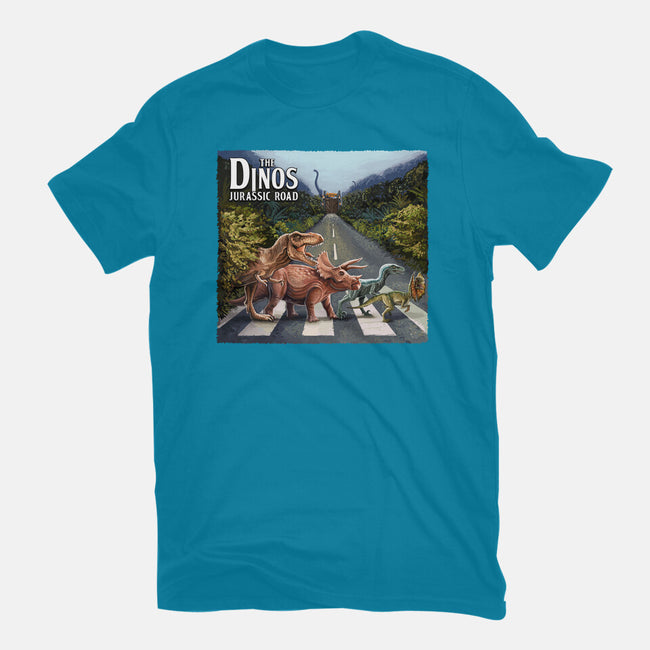 Jurassic Road-mens basic tee-daobiwan