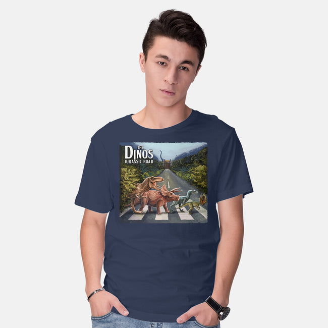 Jurassic Road-mens basic tee-daobiwan