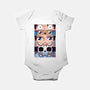 Straw Hat Eyes-baby basic onesie-danielmorris1993