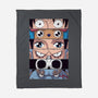 Straw Hat Eyes-none fleece blanket-danielmorris1993