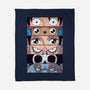 Straw Hat Eyes-none fleece blanket-danielmorris1993