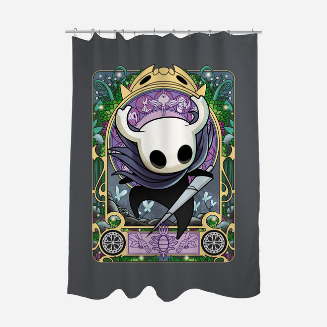 Nouveau Knight-none polyester shower curtain-Adams Pinto