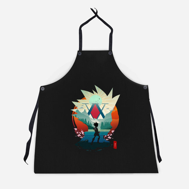 On A Quest-unisex kitchen apron-bellahoang