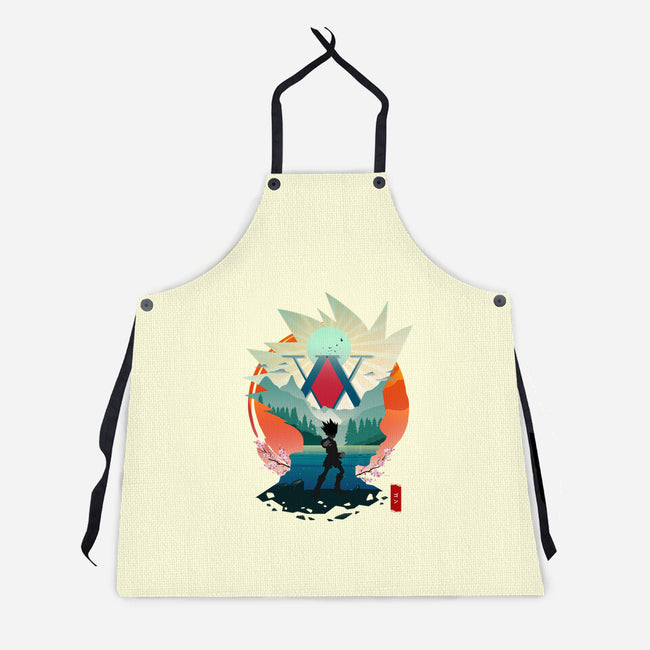 On A Quest-unisex kitchen apron-bellahoang