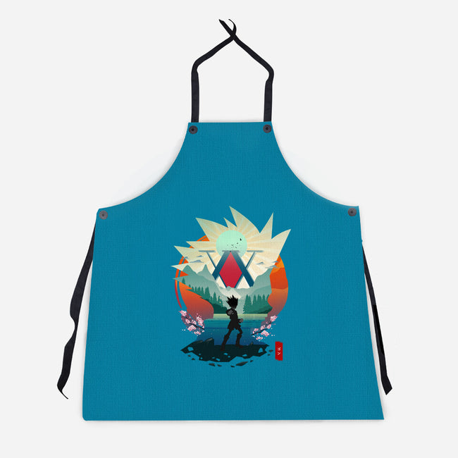On A Quest-unisex kitchen apron-bellahoang