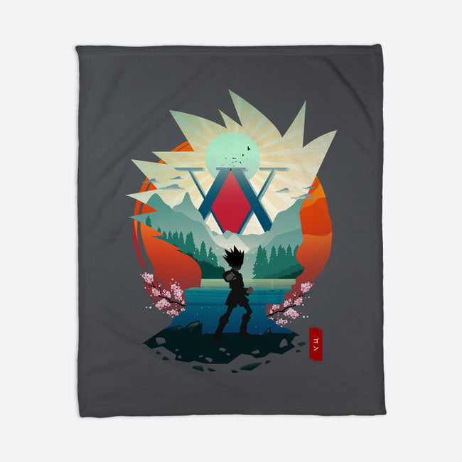 On A Quest-none fleece blanket-bellahoang