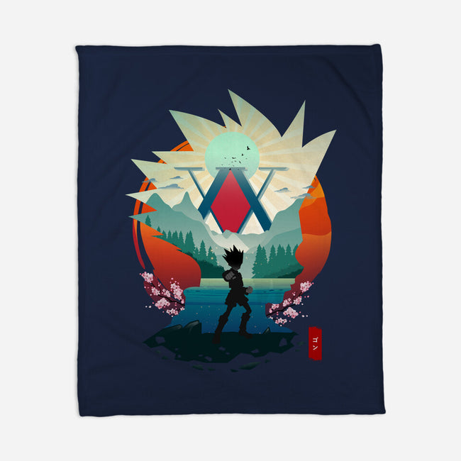 On A Quest-none fleece blanket-bellahoang
