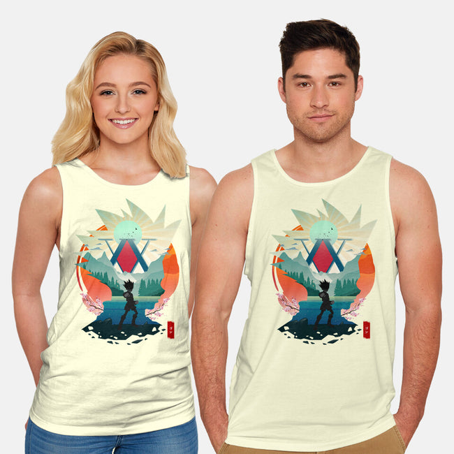 On A Quest-unisex basic tank-bellahoang