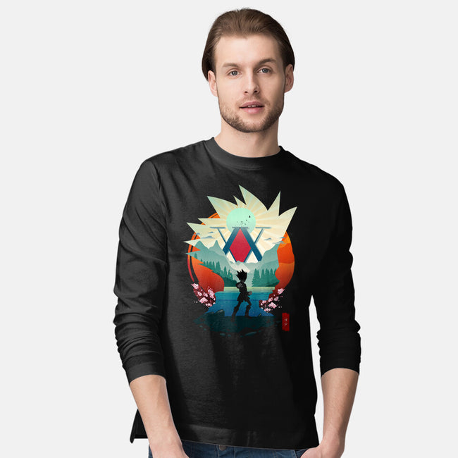 On A Quest-mens long sleeved tee-bellahoang