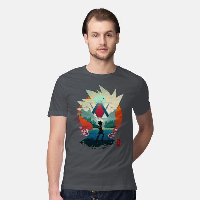 On A Quest-mens premium tee-bellahoang