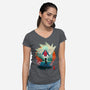 On A Quest-womens v-neck tee-bellahoang