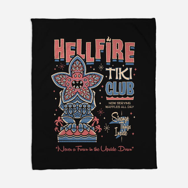 Hellfire Tiki Club-none fleece blanket-Nemons