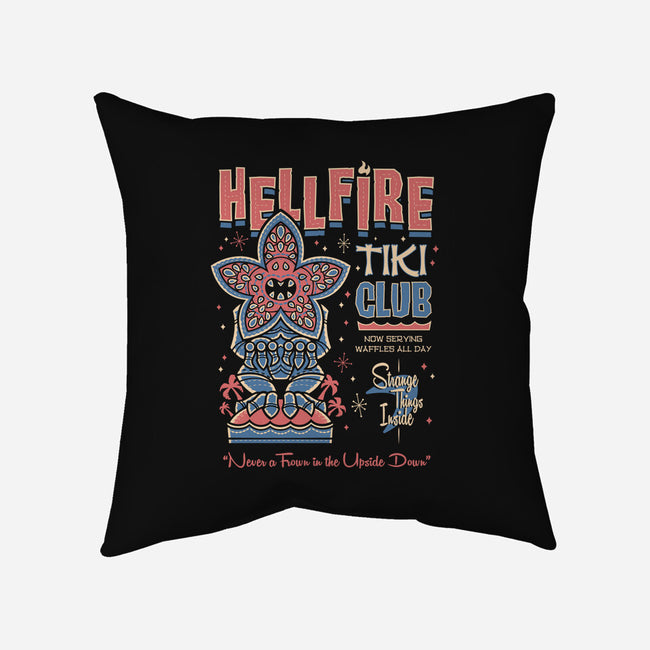 Hellfire Tiki Club-none removable cover throw pillow-Nemons