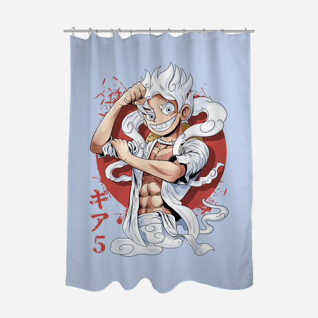Joy Boy-none polyester shower curtain-Nihon Bunka