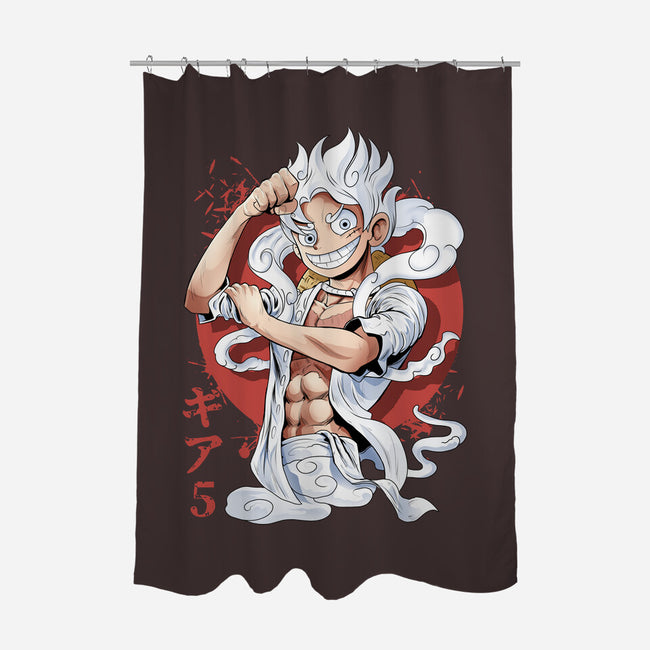 Joy Boy-none polyester shower curtain-Nihon Bunka