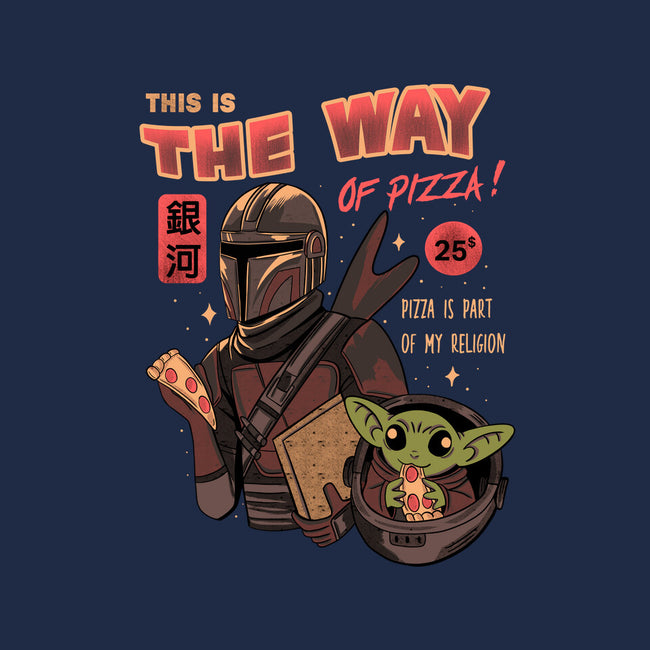 Stellar Pizza-mens basic tee-Conjura Geek