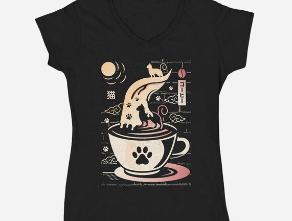 Coffee Night Japanese Cats