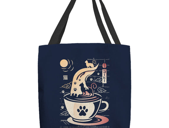 Coffee Night Japanese Cats