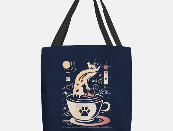 Coffee Night Japanese Cats