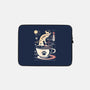 Coffee Night Japanese Cats-none zippered laptop sleeve-Logozaste