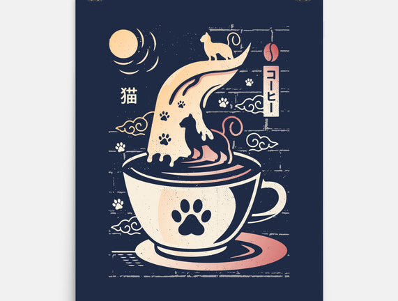 Coffee Night Japanese Cats