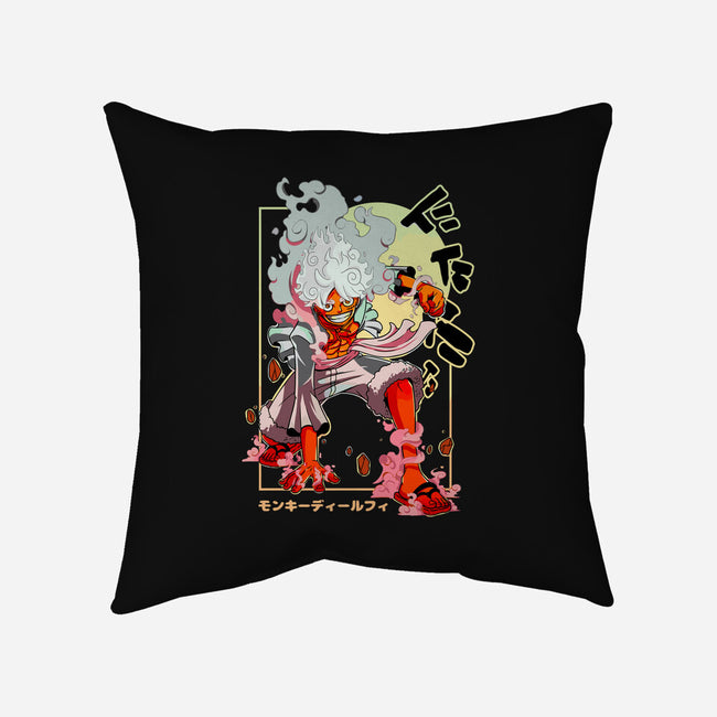 Pirate King Gear 5-none removable cover w insert throw pillow-Bellades