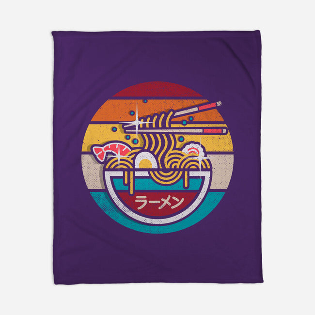 Vintage Ramen-none fleece blanket-Getsousa!