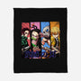 Demon Friends-none fleece blanket-Conjura Geek