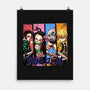 Demon Friends-none matte poster-Conjura Geek
