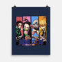 Demon Friends-none matte poster-Conjura Geek