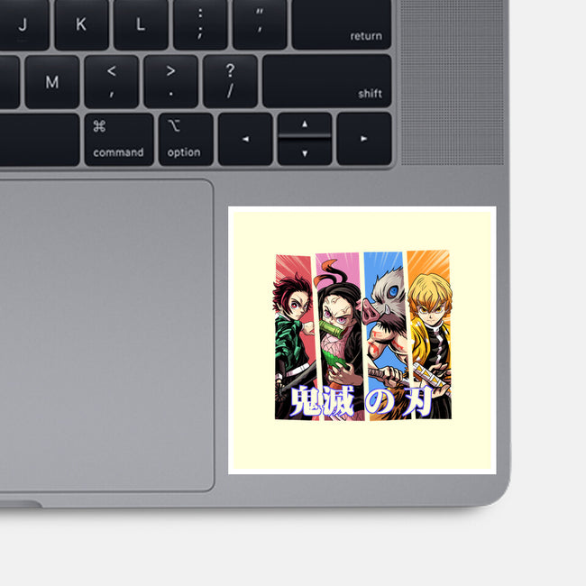 Demon Friends-none glossy sticker-Conjura Geek