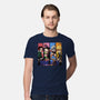 Demon Friends-mens premium tee-Conjura Geek