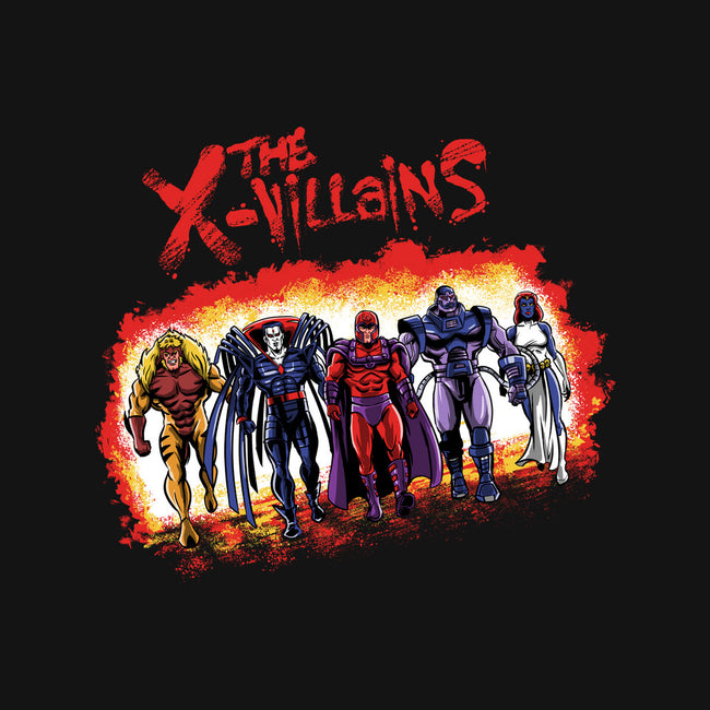 The X-Villains-none polyester shower curtain-zascanauta